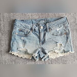 American Eagle Outfitters Shortie Shorts Size 4